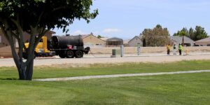 Photo 3 from Street Coating 2017 at Desert Greens Community