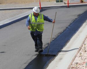 Photo 5 from Street Coating 2017 at Desert Greens Community