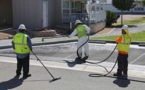Photo 6 from Street Coating 2017 at Desert Greens Community