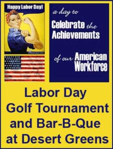 Labor Golf BBQ 2013, Desert Greens Community, Pahrump, Nevada