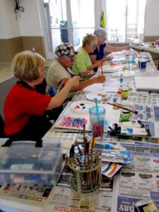 Photo 2 from Nancy's Painting Class 2017 at Desert Greens Community