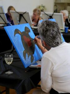 Photo 5 from Paint Nite 2017 at Desert Greens Community