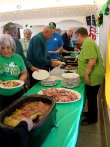 Saint Patricks Dinner 2018, Desert Greens Community, Pahrump, Nevada